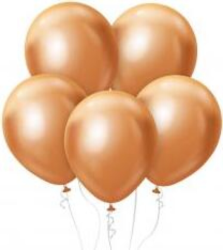 Ballonger Kobber Platin 45cm / 5 Stk.