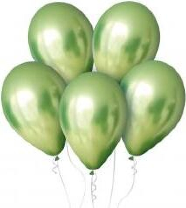 Ballonger Oliven Platina 45cm / 5 Stk