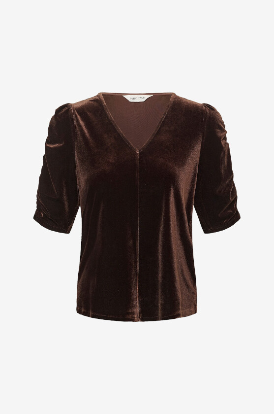 Topp ValeriiaPW Blouse - Brun