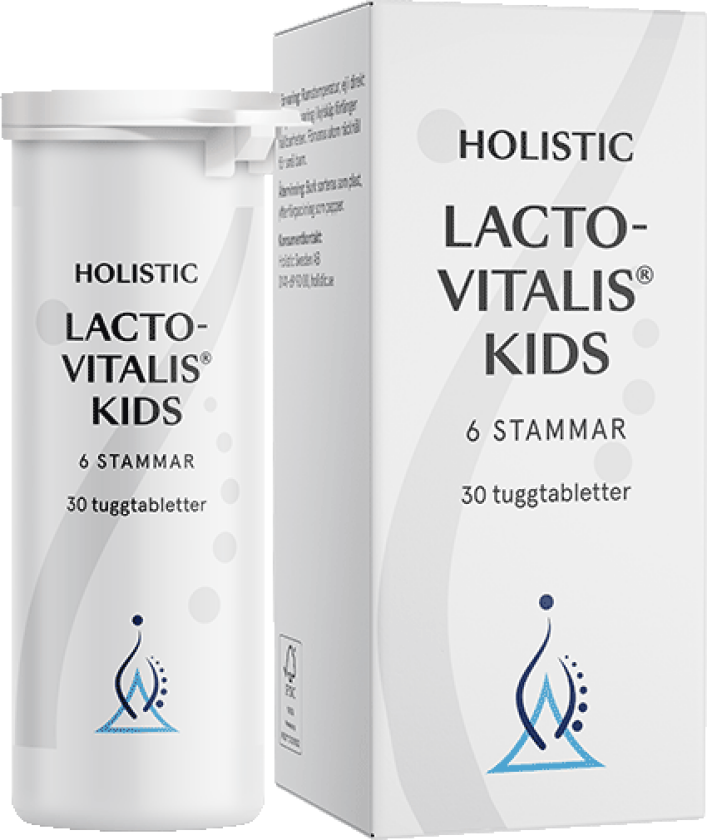 LactoVitalis Kids 30 tyggetabletter