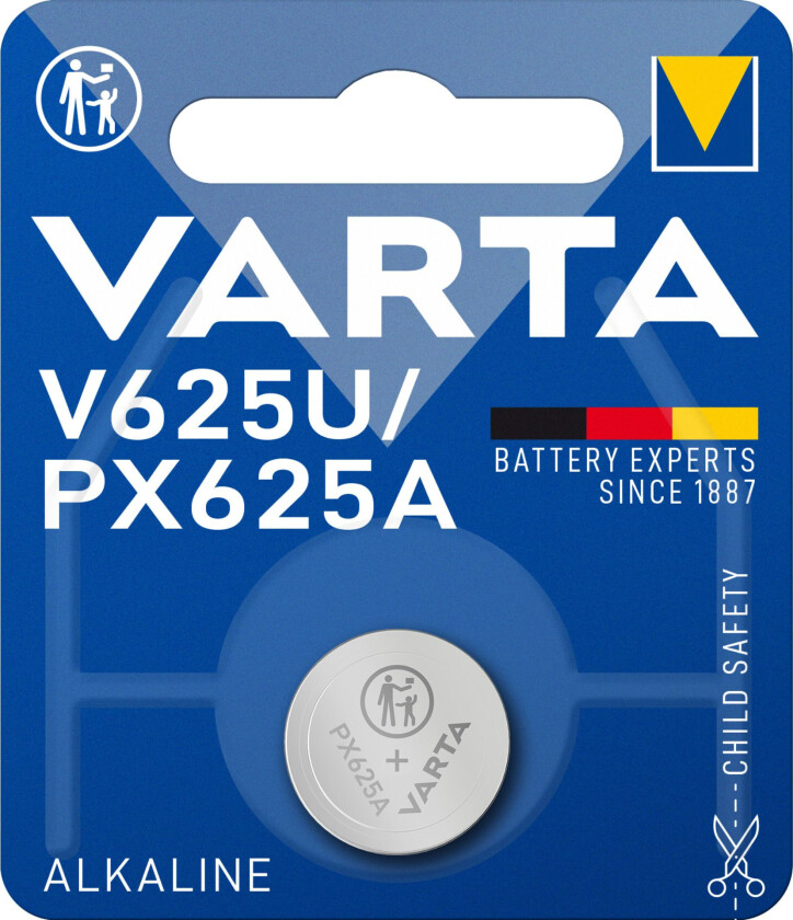 V625U/PX625A alkalisk batteri - 1 pakke 4626101401