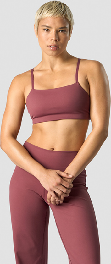 Nimble Adjustable Sports Bra, Wild Berry