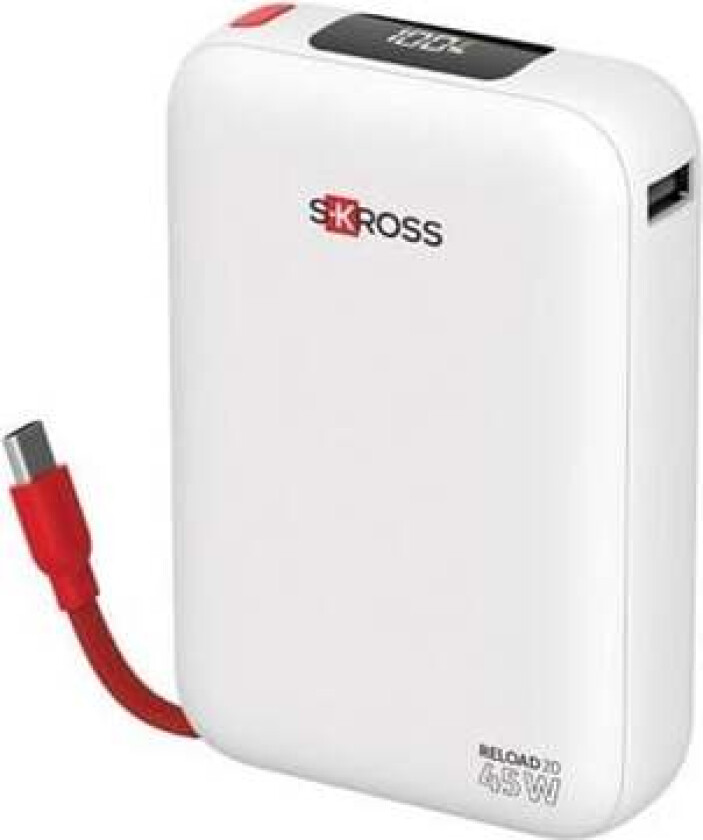 Reload 20 Power Bank Compact 20K USB-C-in + USB-C + USB-A PD45W - 10000 mAh