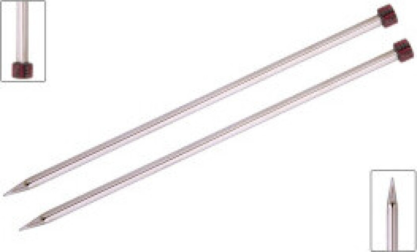 Nova Cubics Strikkepinner / Jumperpinner Messing 35cm 5.00mm /
