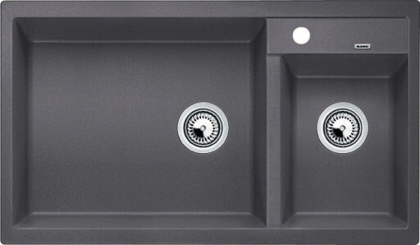 Metra 9 kjøkkenvask, 86x50 cm, grå