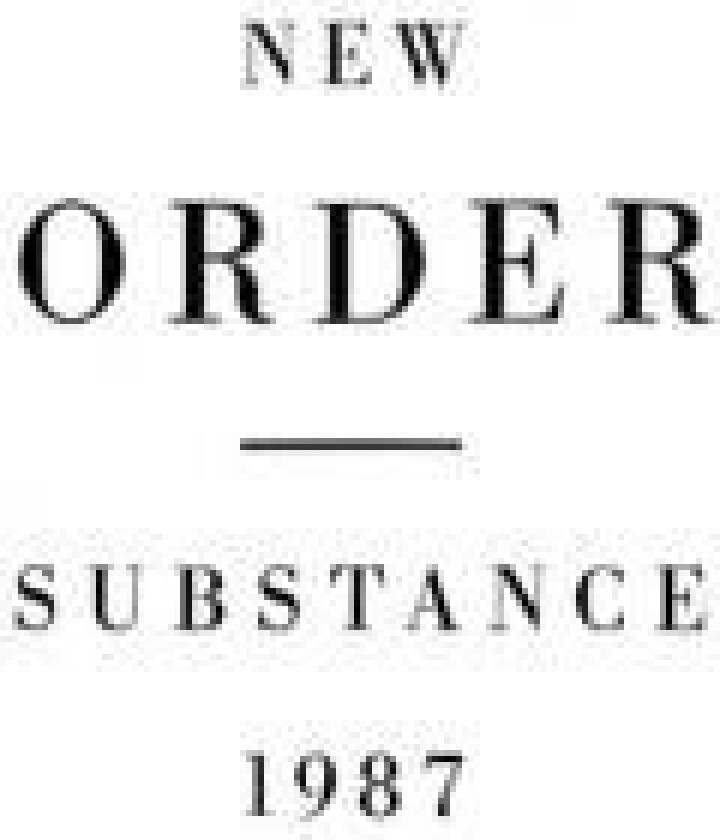New Order - Substance