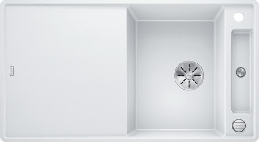 Axia III 5 S-F kjøkkenvask, 90,5x50 cm, hvit