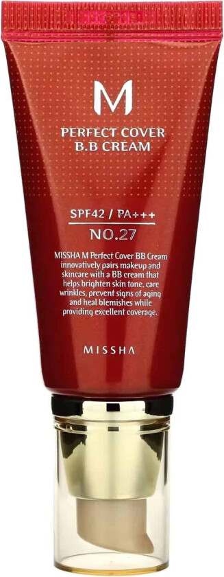 MISSHA M Perfect Cover BB Cream SPF42/PA+++, 50 ml MISSHA BB Cream