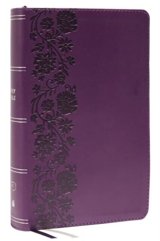 KJV, Personal Size Large Print Single-Column Reference Bible, Leathersoft, Purple, Red Letter, Thumb av Thomas Nelson