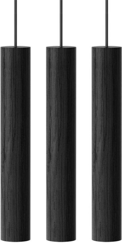 3 Chimes lampe svart