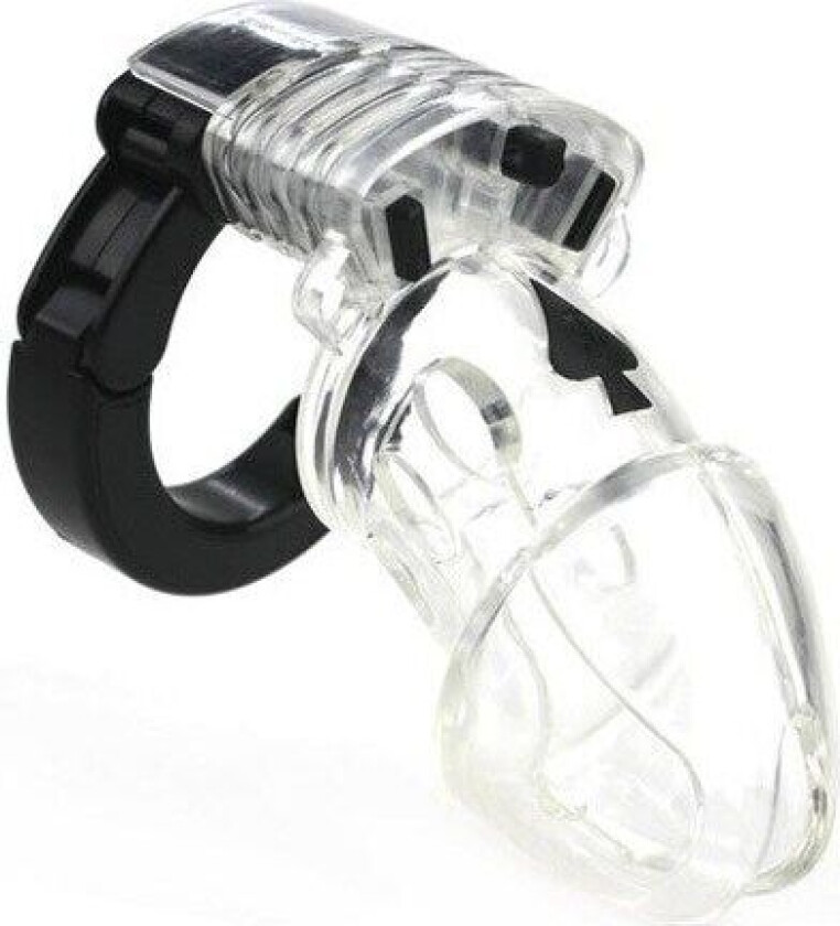 Clear Adjustable Chastity Cage Kyskhetsbur