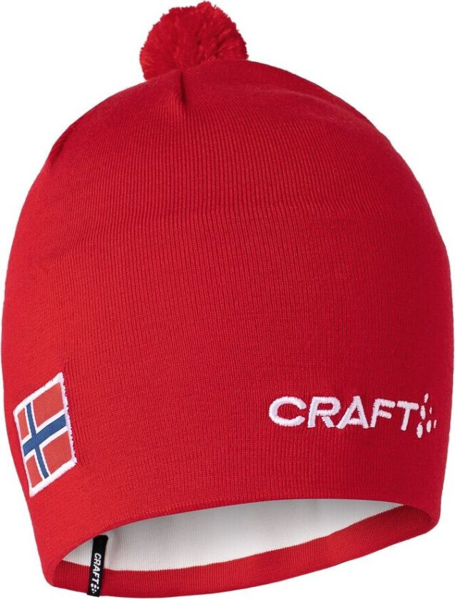 Norway Practise Knit Hat 23/24 Usx, lue unisex Bright Red