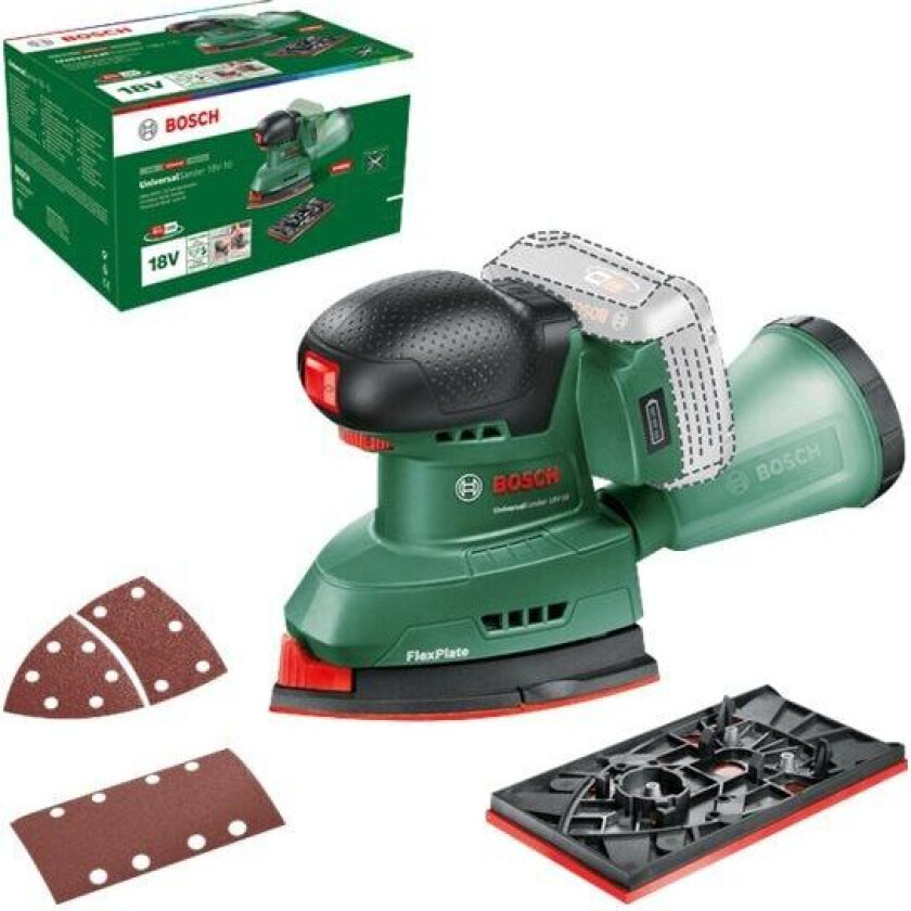 Bilde av UniversalSander 18V-10 - Delta-slipemaskin - trådløs - 18 V - Uten batteri og opplader