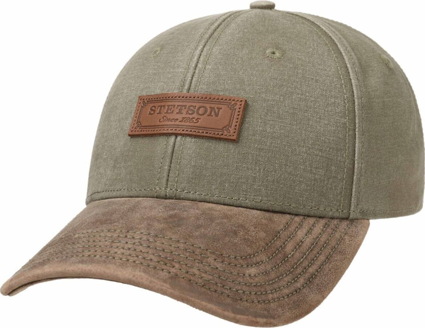 Baseball Cap Cotton Oliven OneSize, Oliven