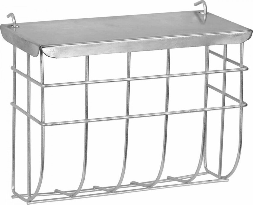 Høyholder i Metall med Lokk (25 x 9 x 17 cm)