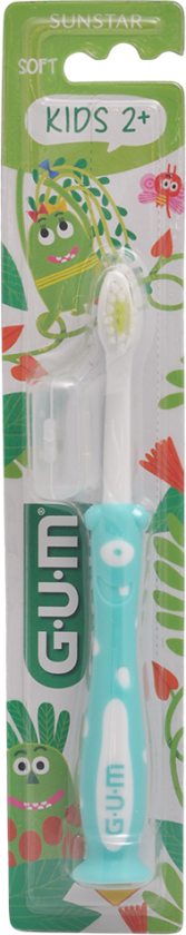 Bilde av GUM Tannbørste Monster Barn 2+ År - 1 Stk