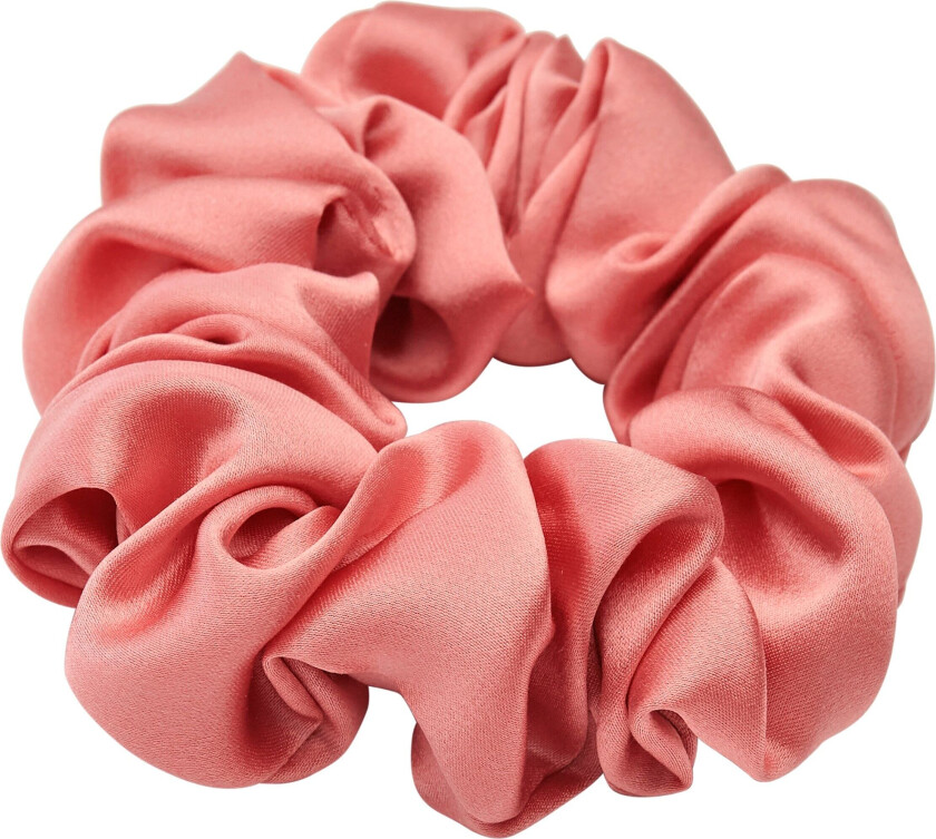 Lenoites Mulberry Silk Scrunchie, Pearl Pink