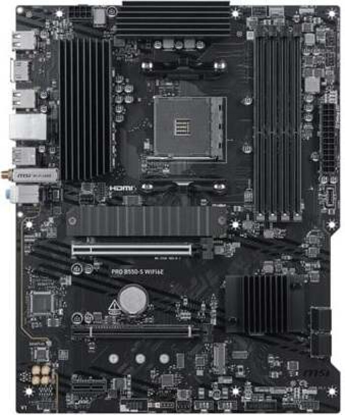 PRO B550-S WIFI6E - motherboard - ATX - Socket AM4 - AMD B550 Hovedkort - AMD B550 - AMD AM4 - DDR4 RAM - ATX