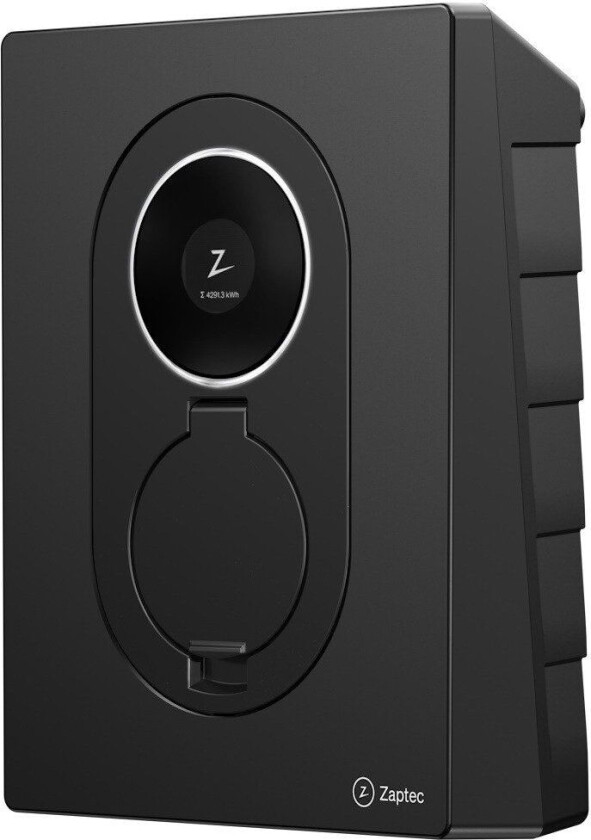 Go 2 Ladestasjon 22kW, Type 2, WiFi og 4G, Asphalt black