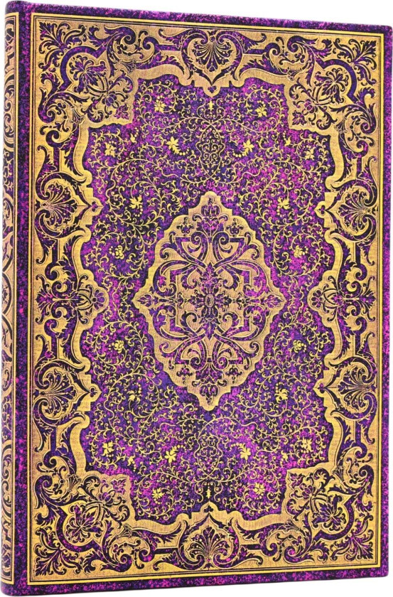 Picaresque Midi Lined Hardcover Journal (Elastic Band Closure)