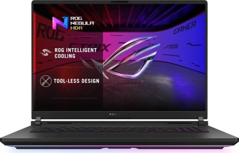 ROG Strix G18 290HX Plus/RTX 5090/128GB/1TB 18" bærbar gaming PC