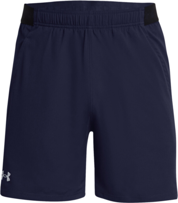UA Vanish Woven 6in Shorts, Midnight Navy