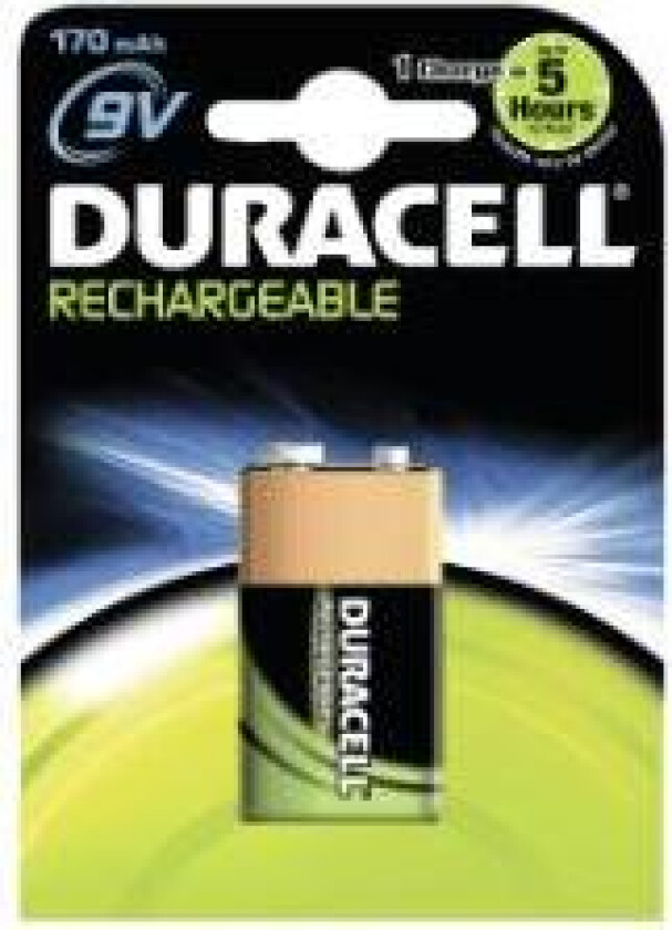Bilde av Recharge Plus 9V 170mAh 1 stk