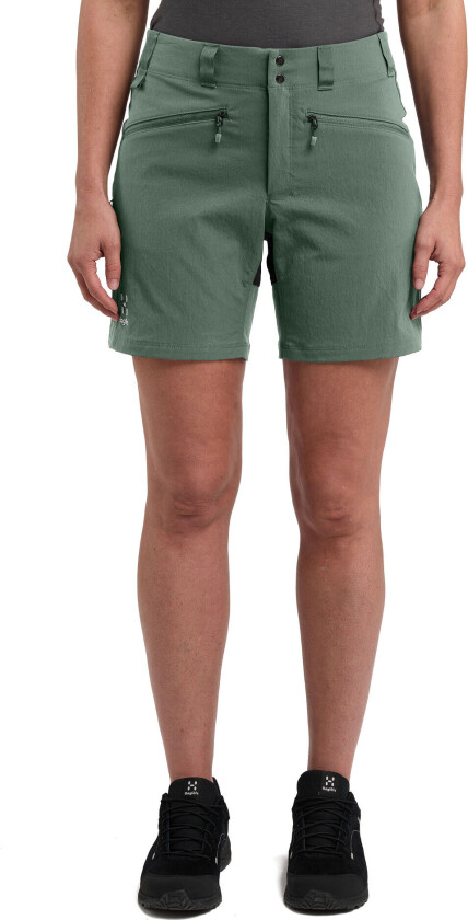 Mid Standard Shorts Dame Fjell Green/True Black 34