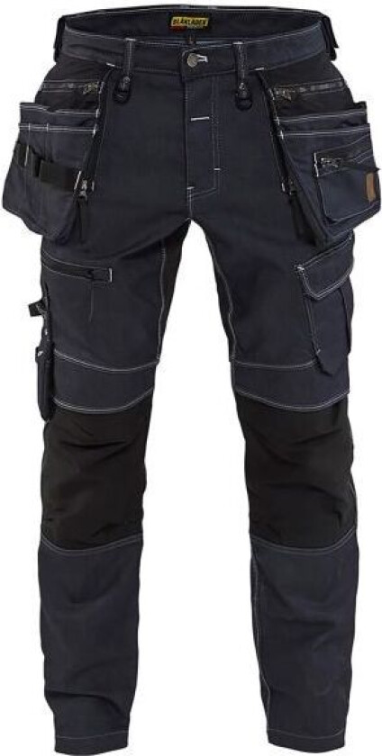 Blåkläder 199011418999C148 Håndverksbukse stretch, X19, marineblå/svart Str. C148