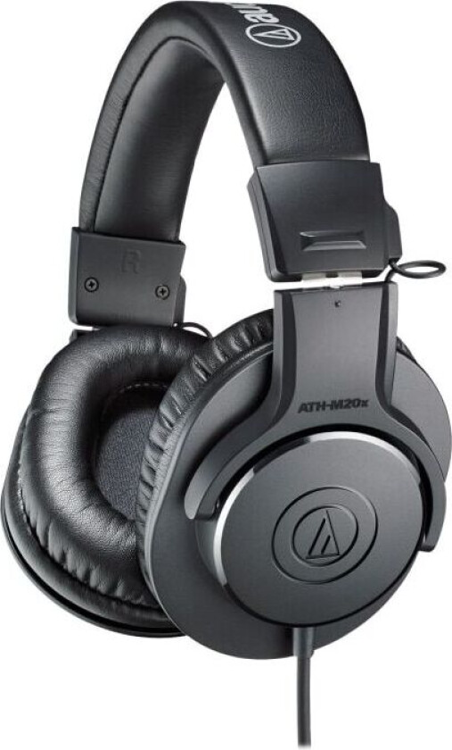 Audio-Technica ATH M20X - M Series - hodetelefoner - full størrelse - kablet - 3,5 mm jakk