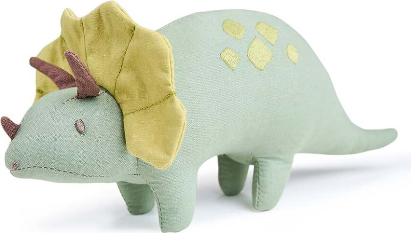 - Soft Toy Dinosaur - Trike the Triceratops 24 cm - (TB4104)