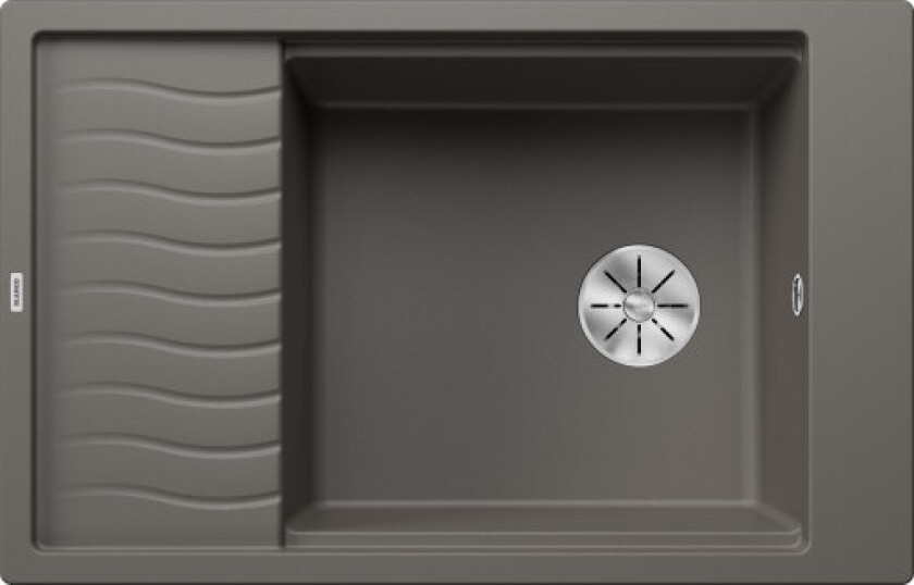 Elon XL6S UXI kjøkkenvask, 78x50 cm, grå