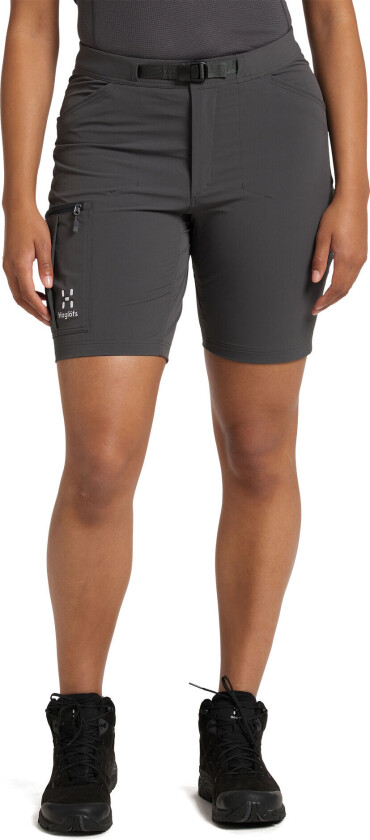 Lizard Softshell Shorts Women Magnetite 46