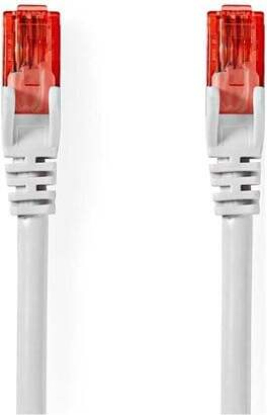 CAT6 Nettverkskabel | RJ45 Han | RJ45 Han | U/UTP | 0.50 m | Rund | PVC | Sort | Label