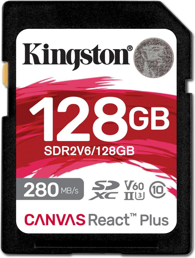 Canvas React Plus V60 SD - 280MB/s - 128GB