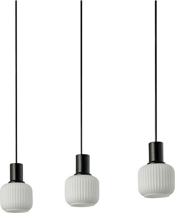 - Milford 3 Mini Pendel Rail Black