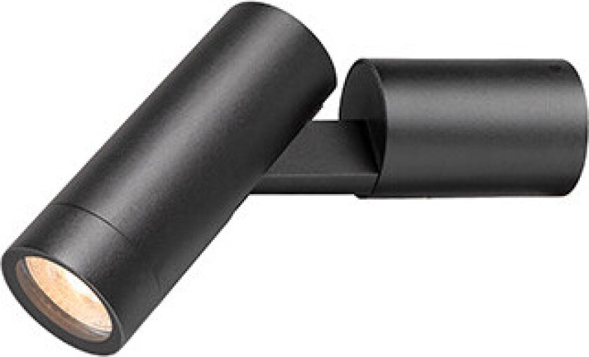 - S-Tube Vegglampe Black