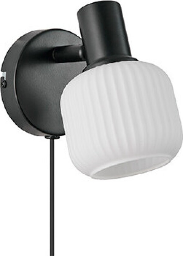 - Milford Mini Vegglampe Black