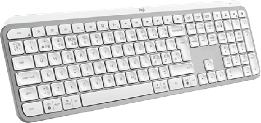 Bilde av MX Keys S Trådløst tastatur Pale Grey