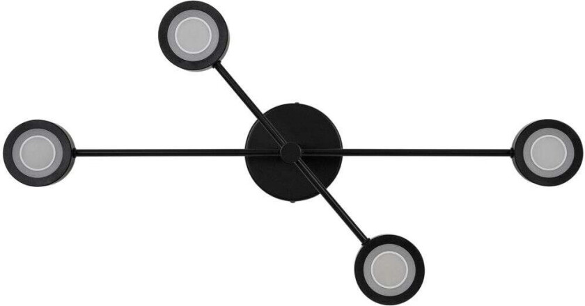 - Clyde Flex 4 Taklampe Black