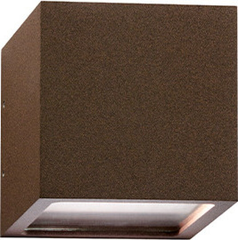 LIGHT-POINT - Cube LED Vegglampe 3000K Up/Down Rust Light-Point