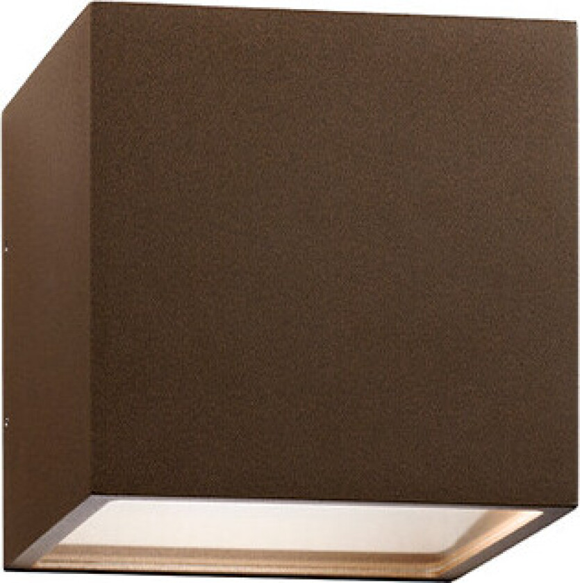 LIGHT-POINT - Cube LED Vegglampe XL 3000K Up/Down Rust Light-Point