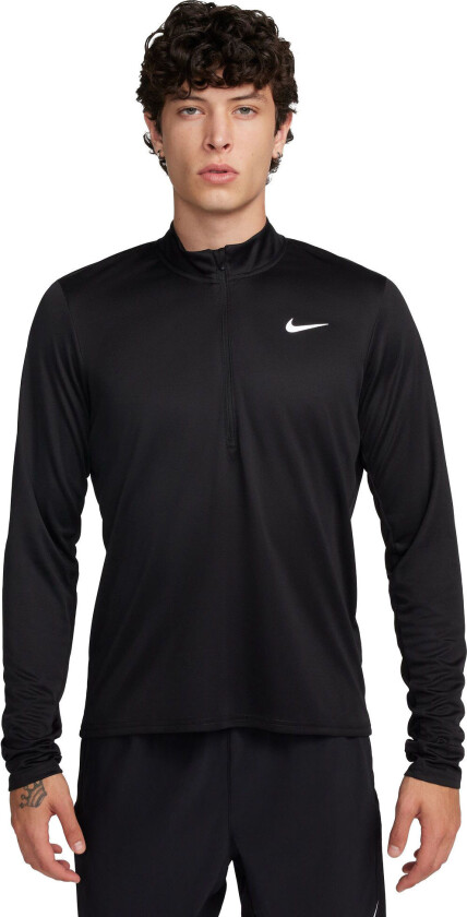 Dri-FIT Pacer Top Half Zip, treningsgenser, herre BLACK/REFLECTIVE SIL