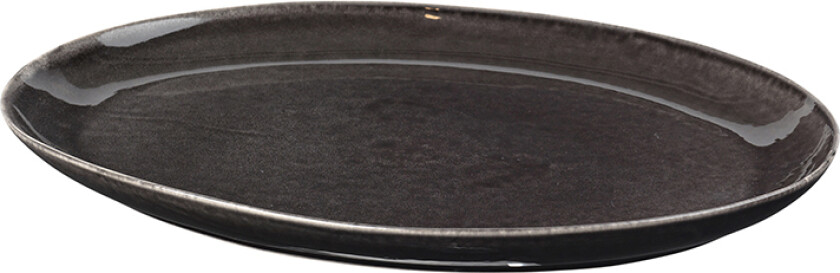 Nordic Coal oval 26,5 x 36,5 cm Charcoal