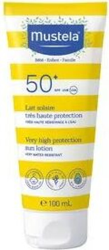Solmelk for Barn Mustela 100 ml