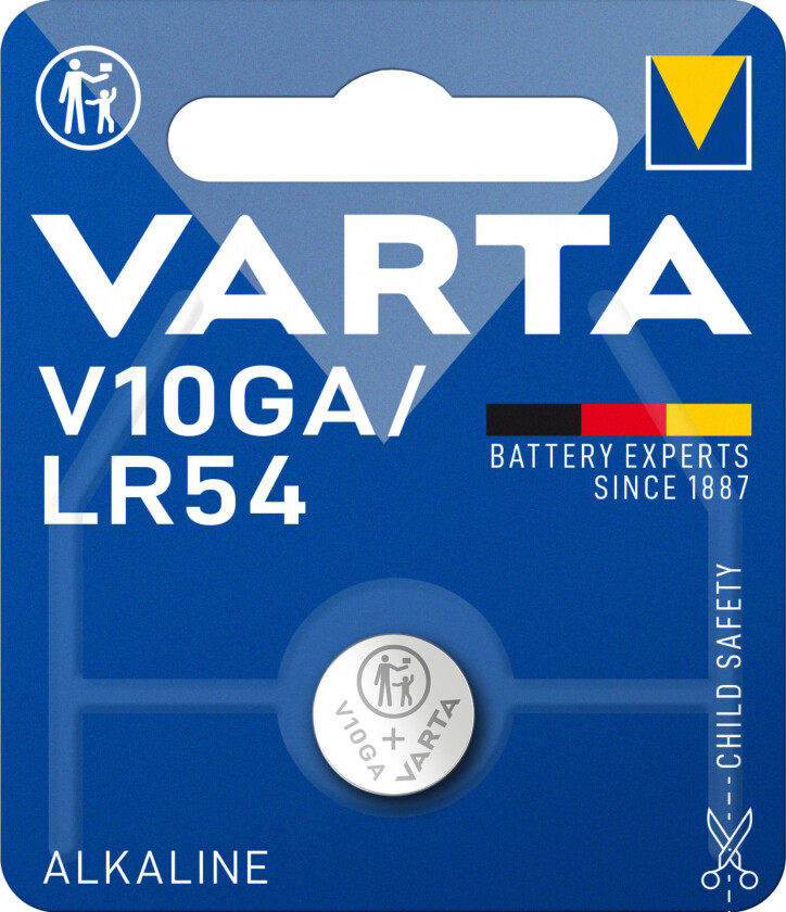 V10GA/LR54 Alkalisk Batteri - 1 Pakke 4274101401