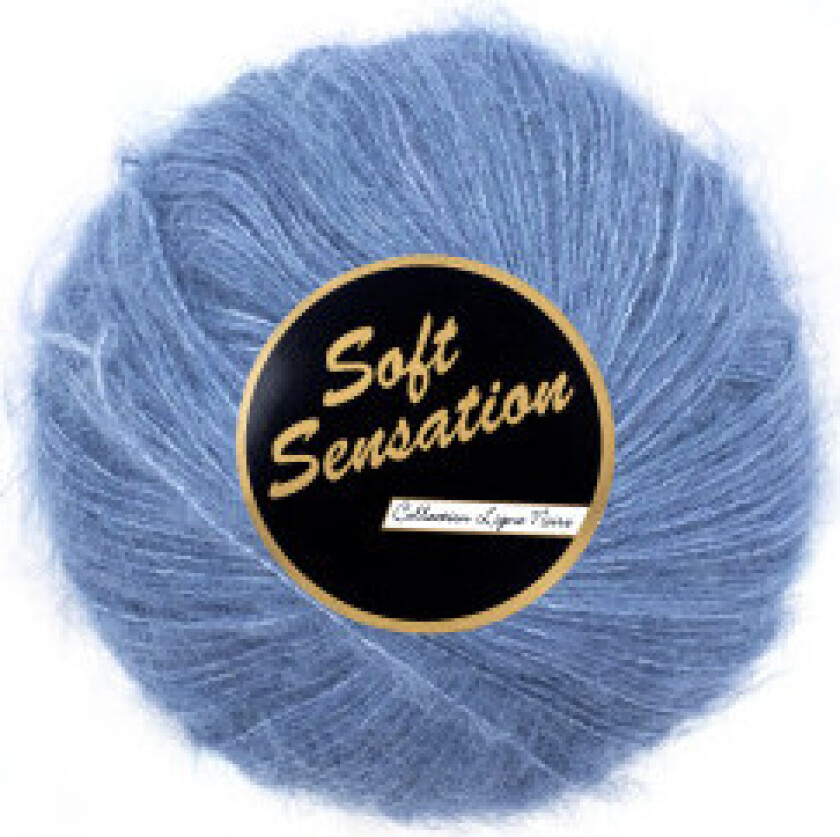 Lammy Soft Sensation Garn 22 Blå
