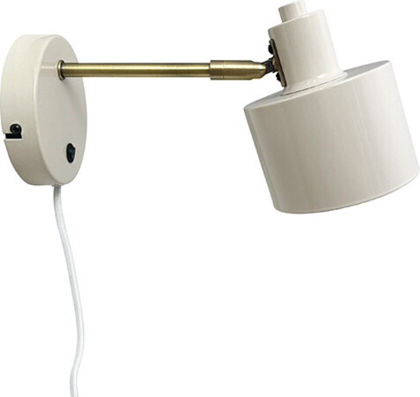 - Ocean Vegglampe Beige/Brass Dyberg Larsen