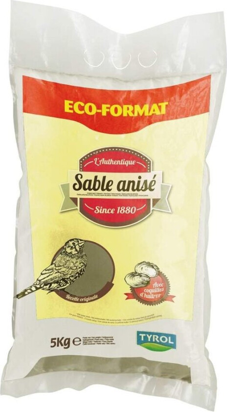 Skjellsand med Anisfrø 5 kg