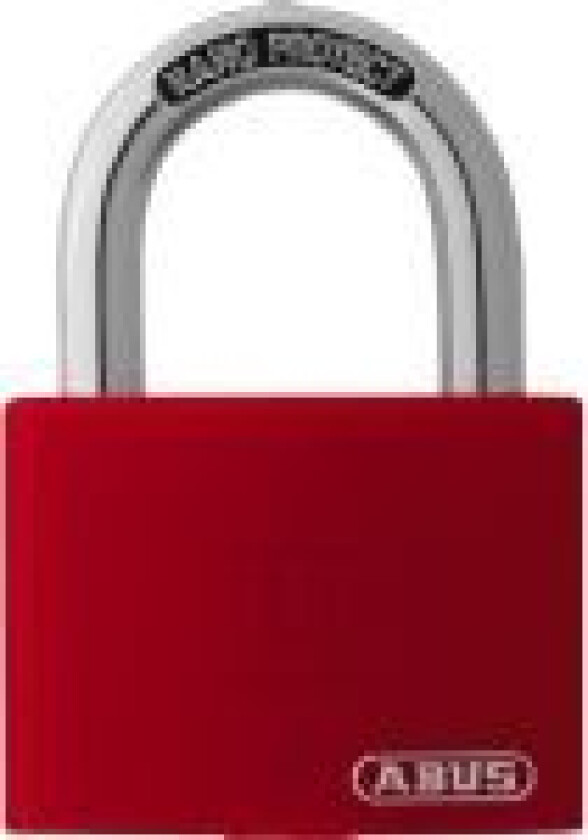 T65AL/40, Tradisjonell, Nøkkellås, Bruk flere nøkler, Verktøy boks, Rød, Aluminium